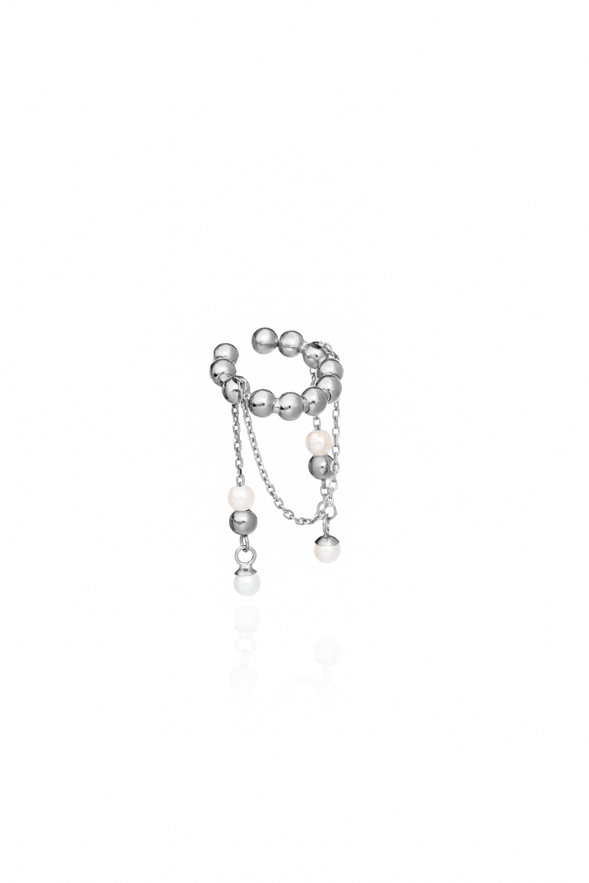HIDE & SEEK 5-IN-1 CUFF-RING IN STERLING SILVER