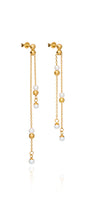 HIDE & SEEK 3-IN-1 LONG EARRINGS IN STERLING SILVER