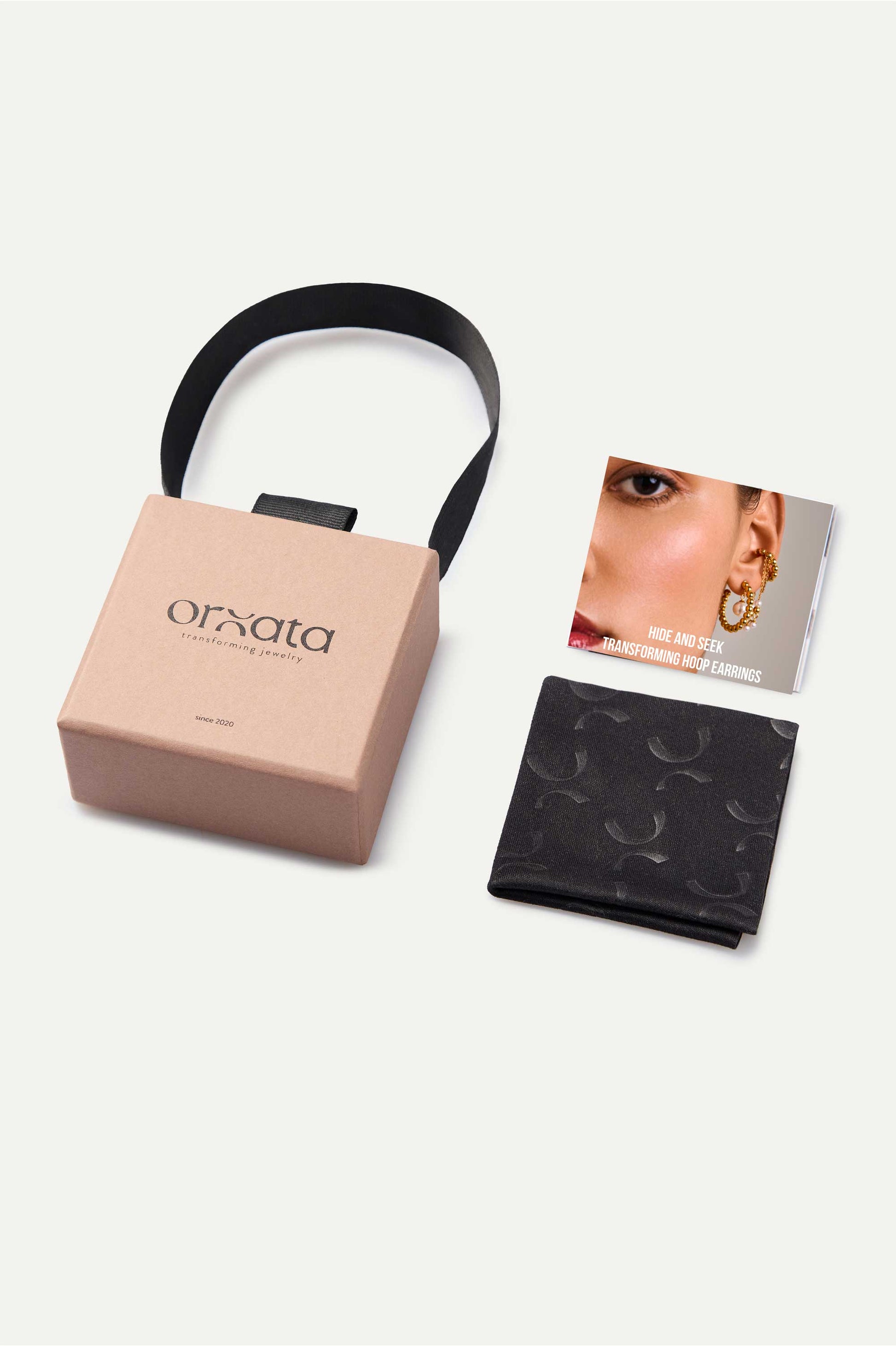 HIDE & SEEK 3-IN-1 HOOP EARRINGS IN STERLING SILVER