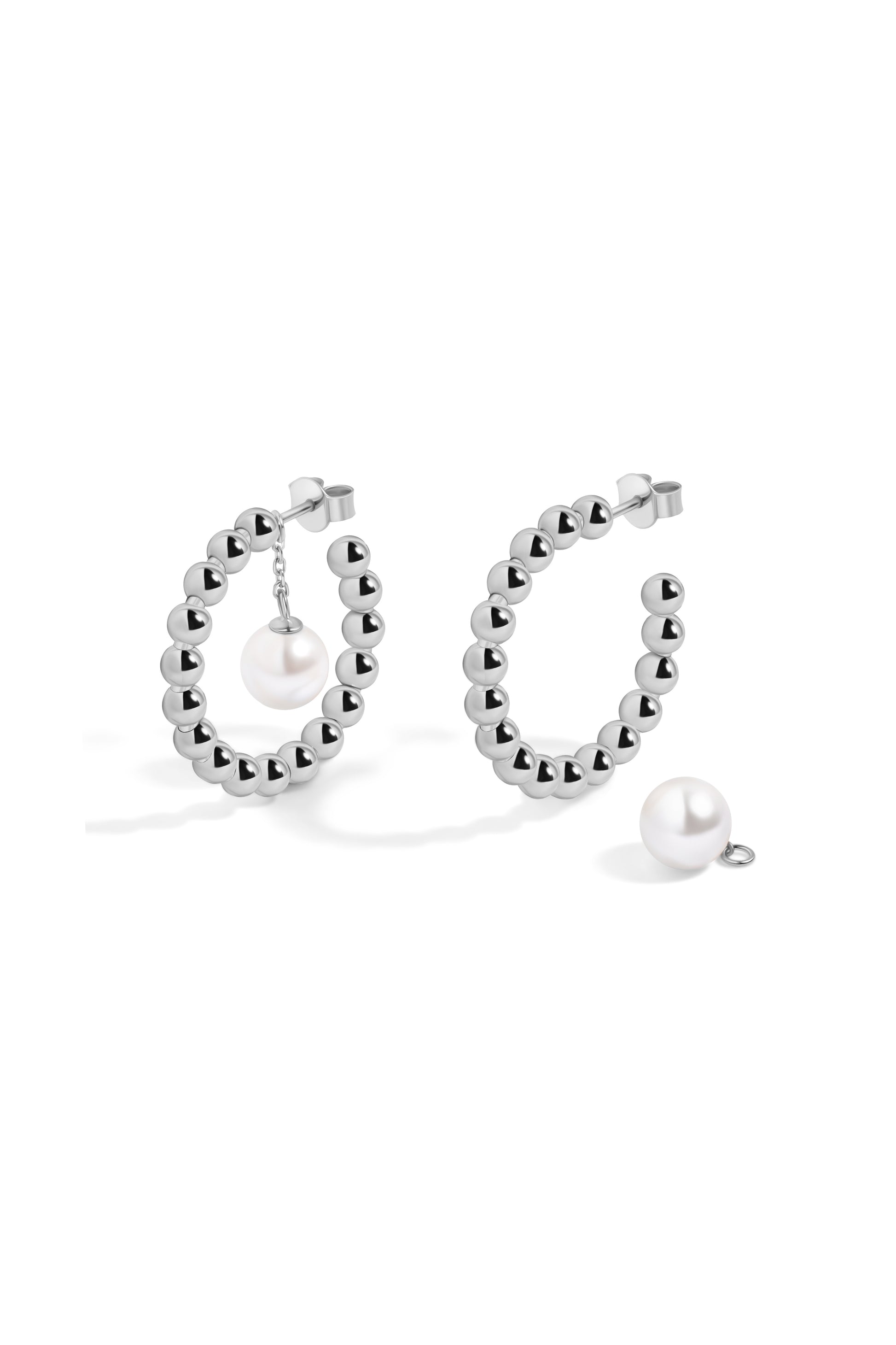 HIDE & SEEK 3-IN-1 HOOP EARRINGS IN 14K GOLD