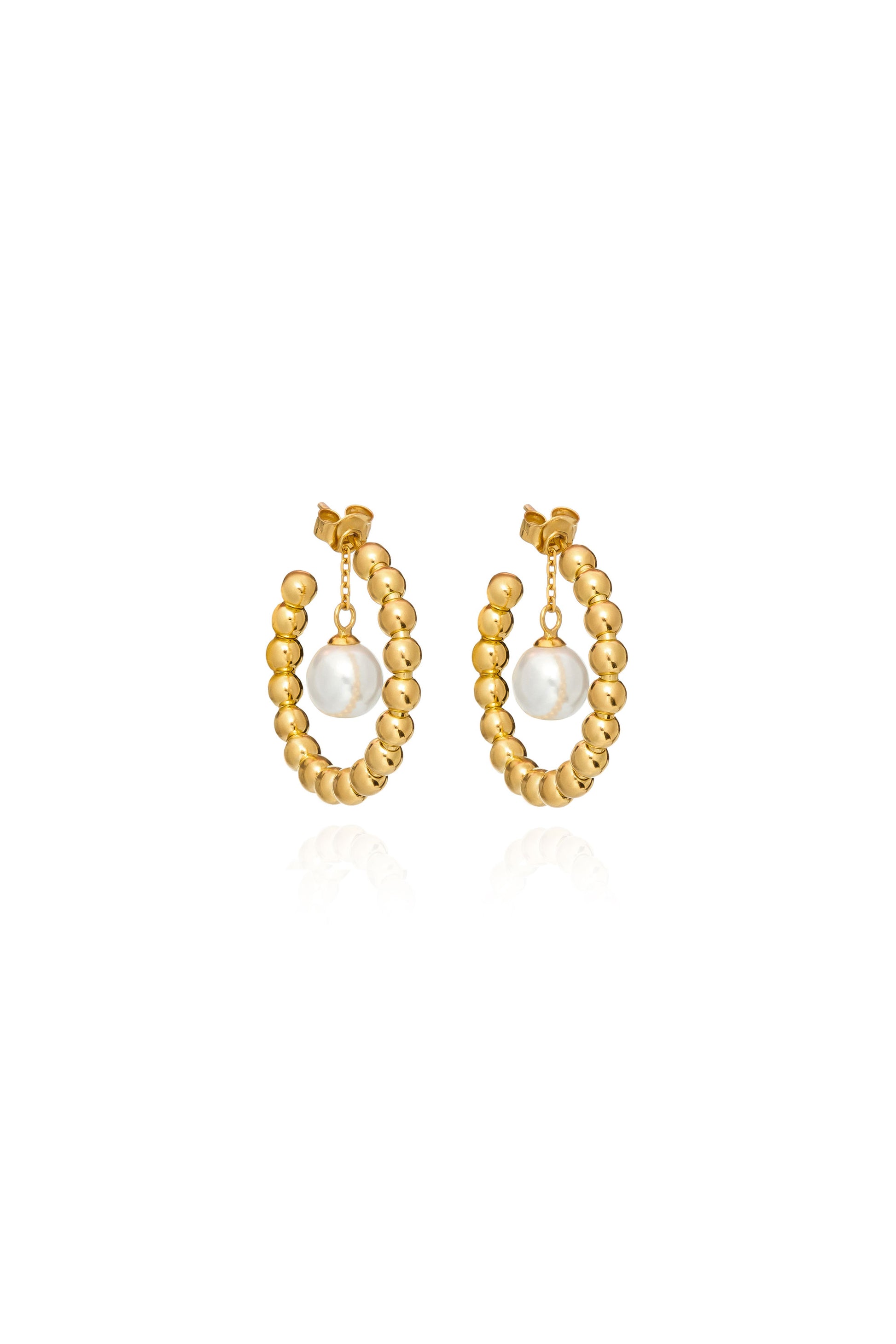 HIDE & SEEK 3-IN-1 HOOP EARRINGS IN STERLING SILVER