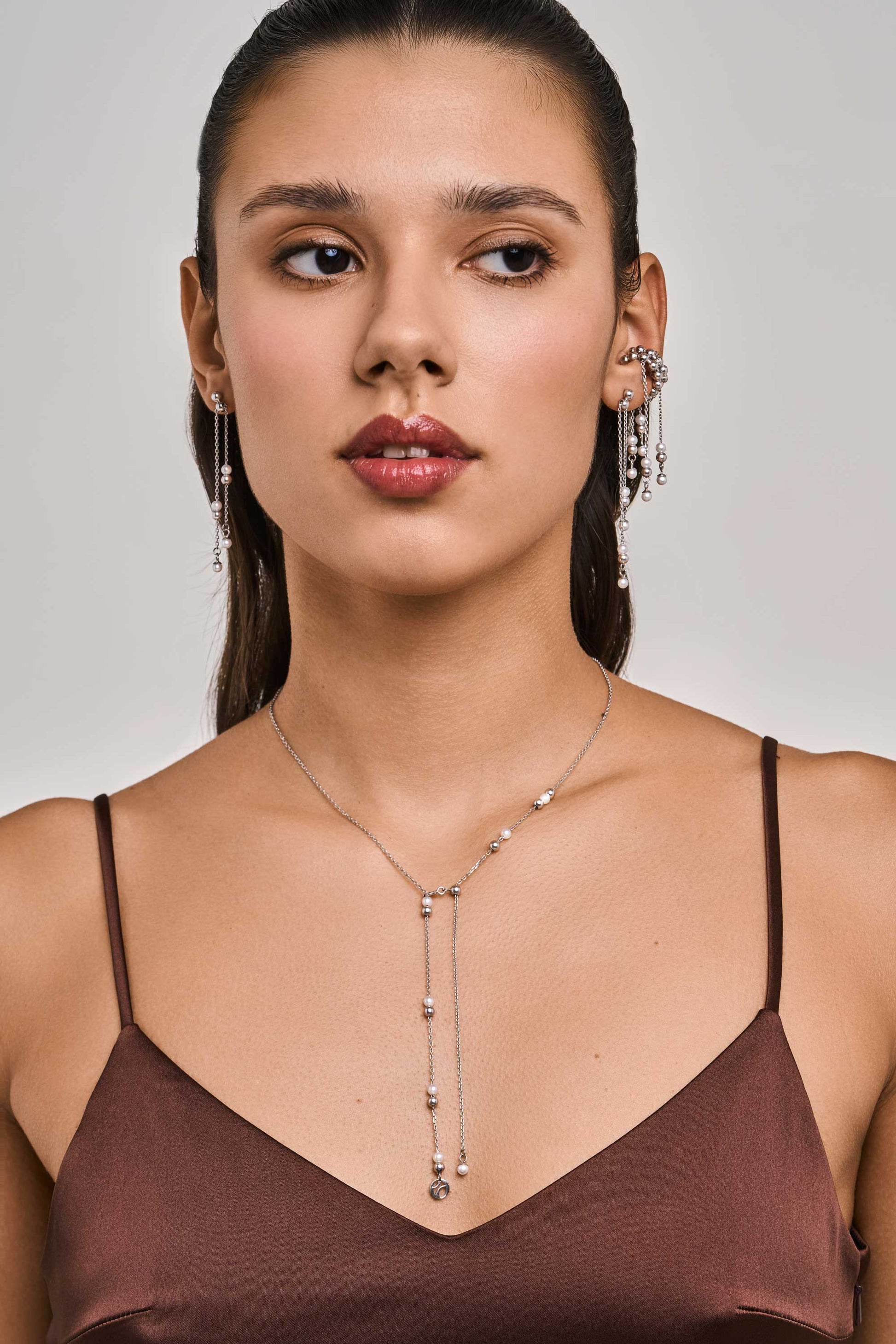 HIDE & SEEK 10-IN-1 NECKLACE IN STERLING SILVER