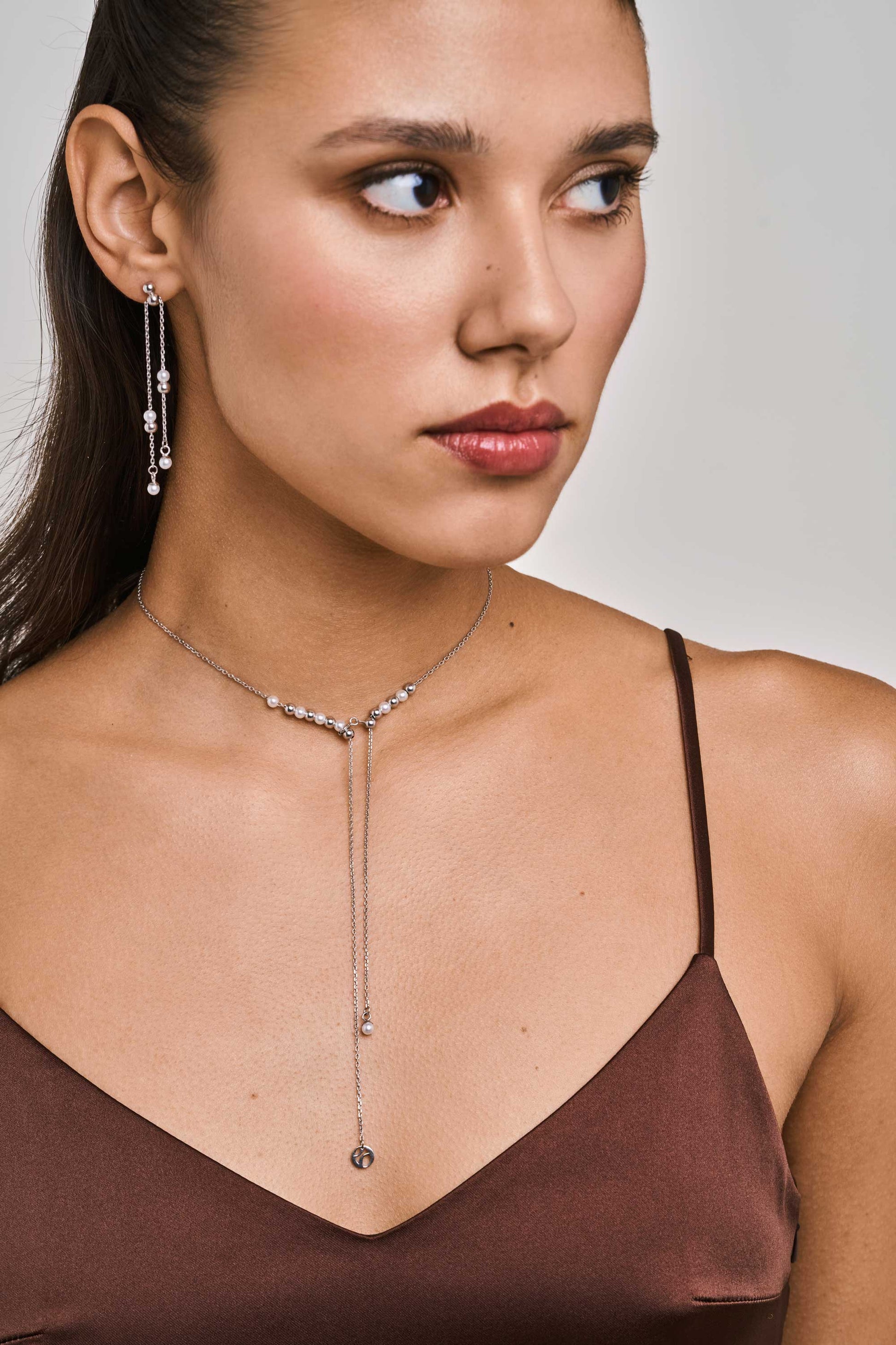 HIDE & SEEK 10-IN-1 NECKLACE IN STERLING SILVER