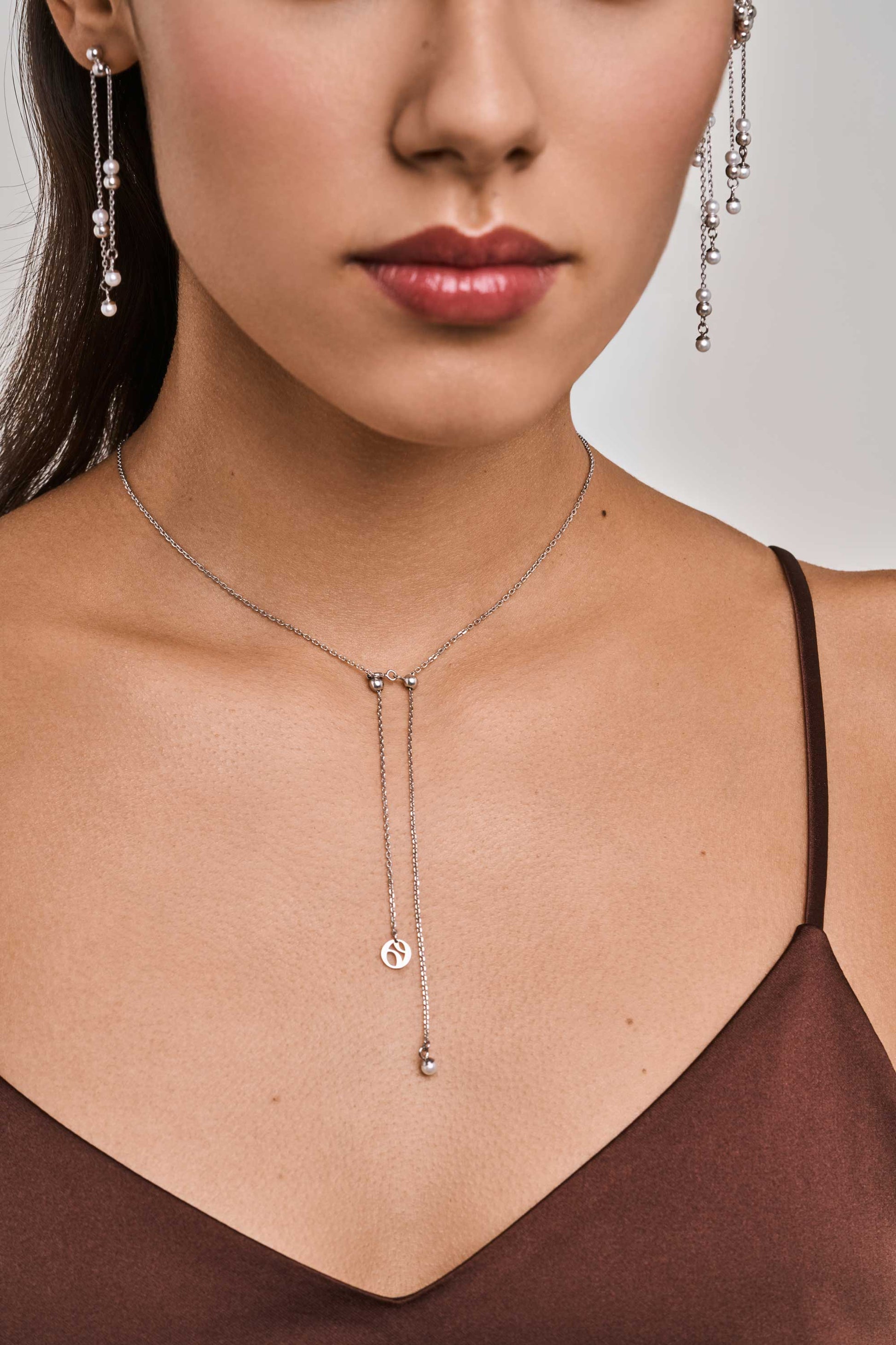 HIDE & SEEK 10-IN-1 NECKLACE IN STERLING SILVER