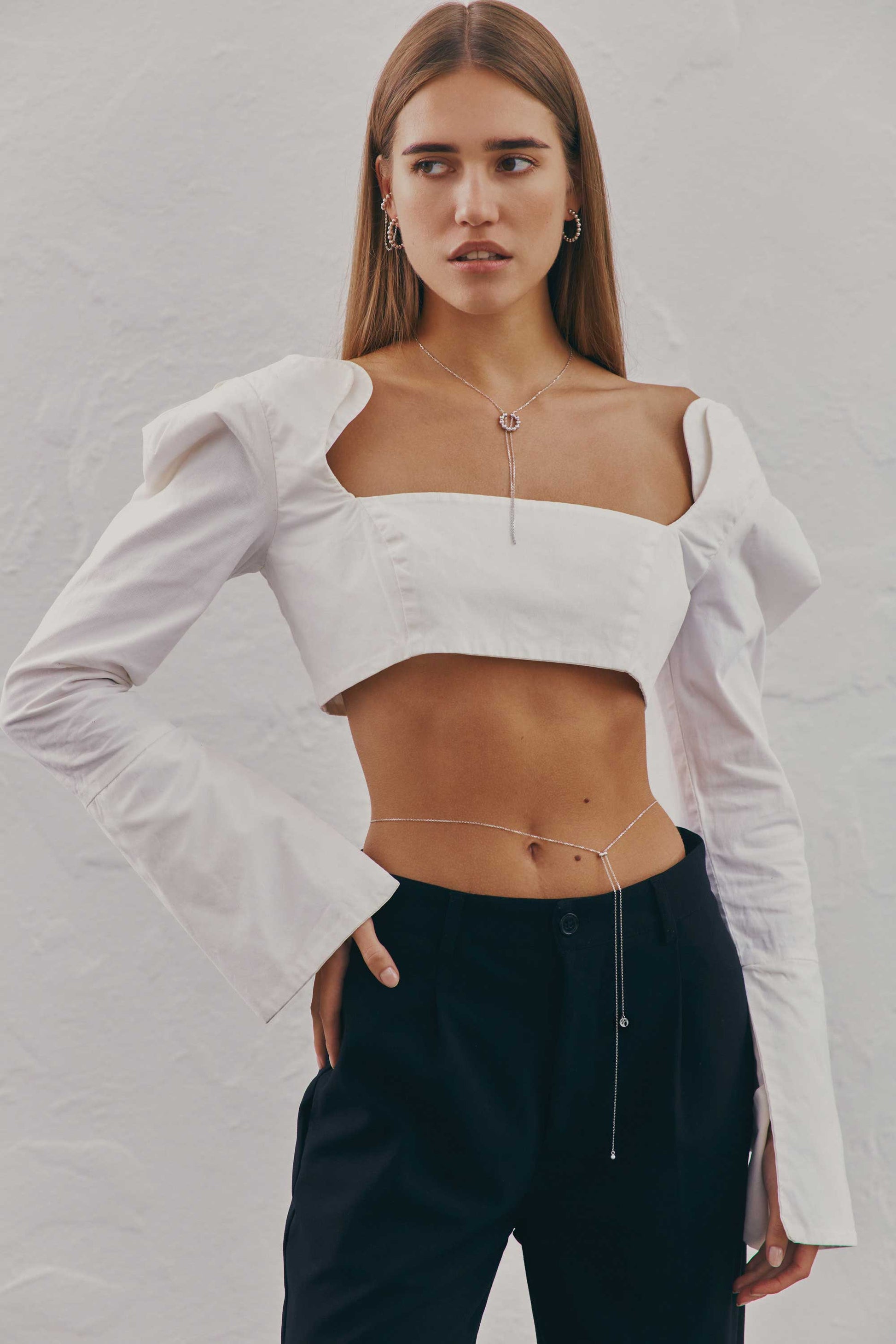 LISA 5-IN-1 BELT IN STERLING SILVER
