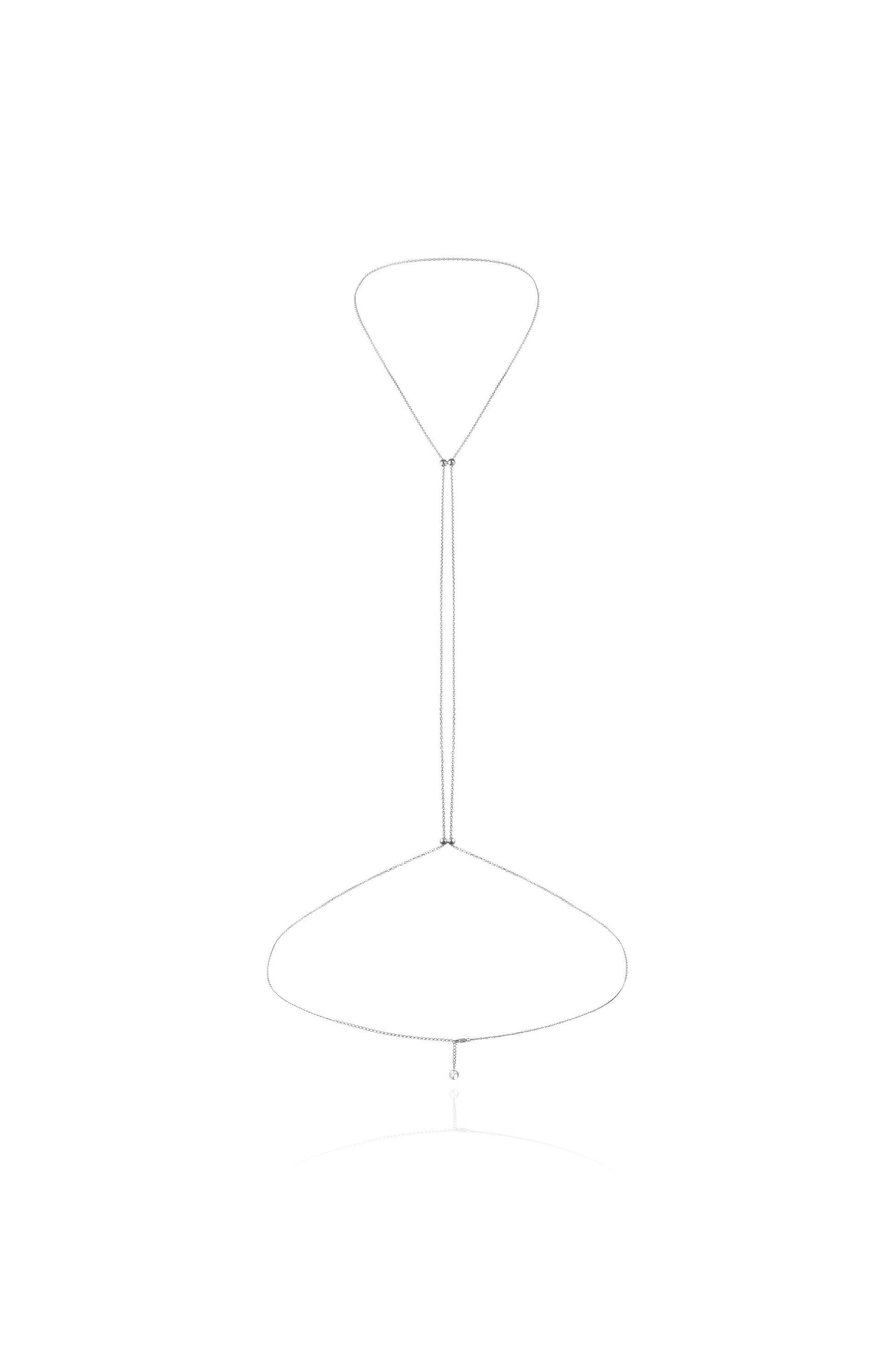 LISA 5-IN-1 BODY CHAIN IN STERLING SILVER