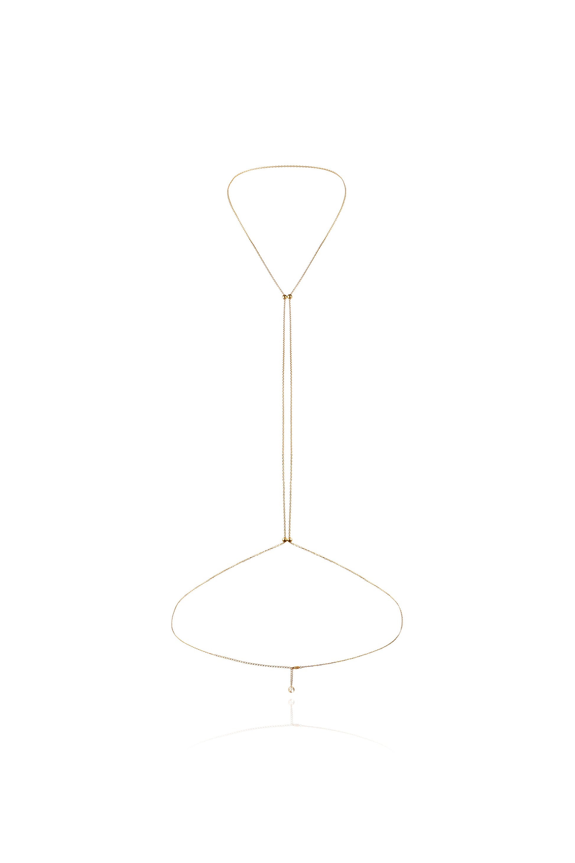 LISA 5-IN-1 BODY CHAIN IN STERLING SILVER