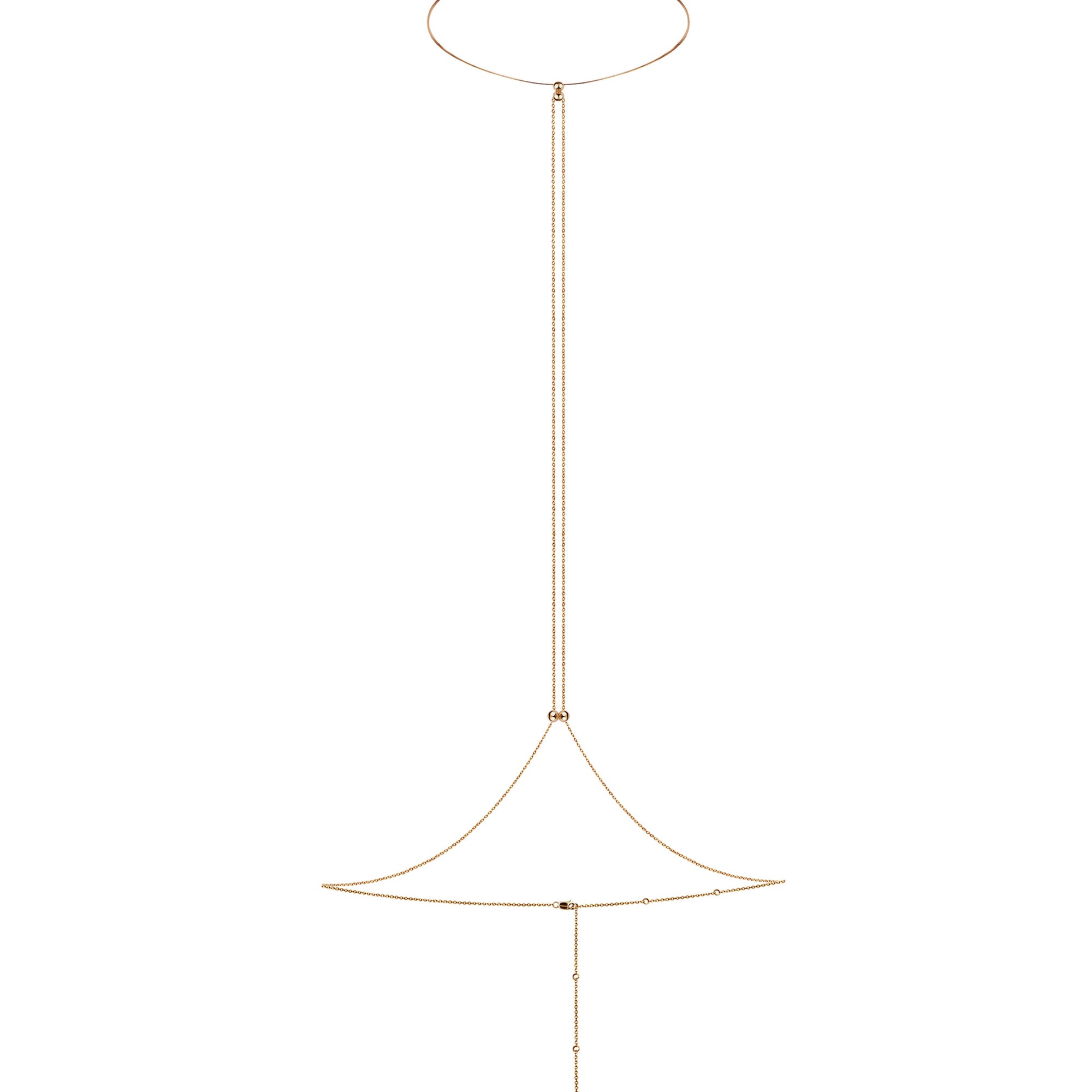 LUZ 3-IN-1 BODY CHAIN IN STERLING SILVER