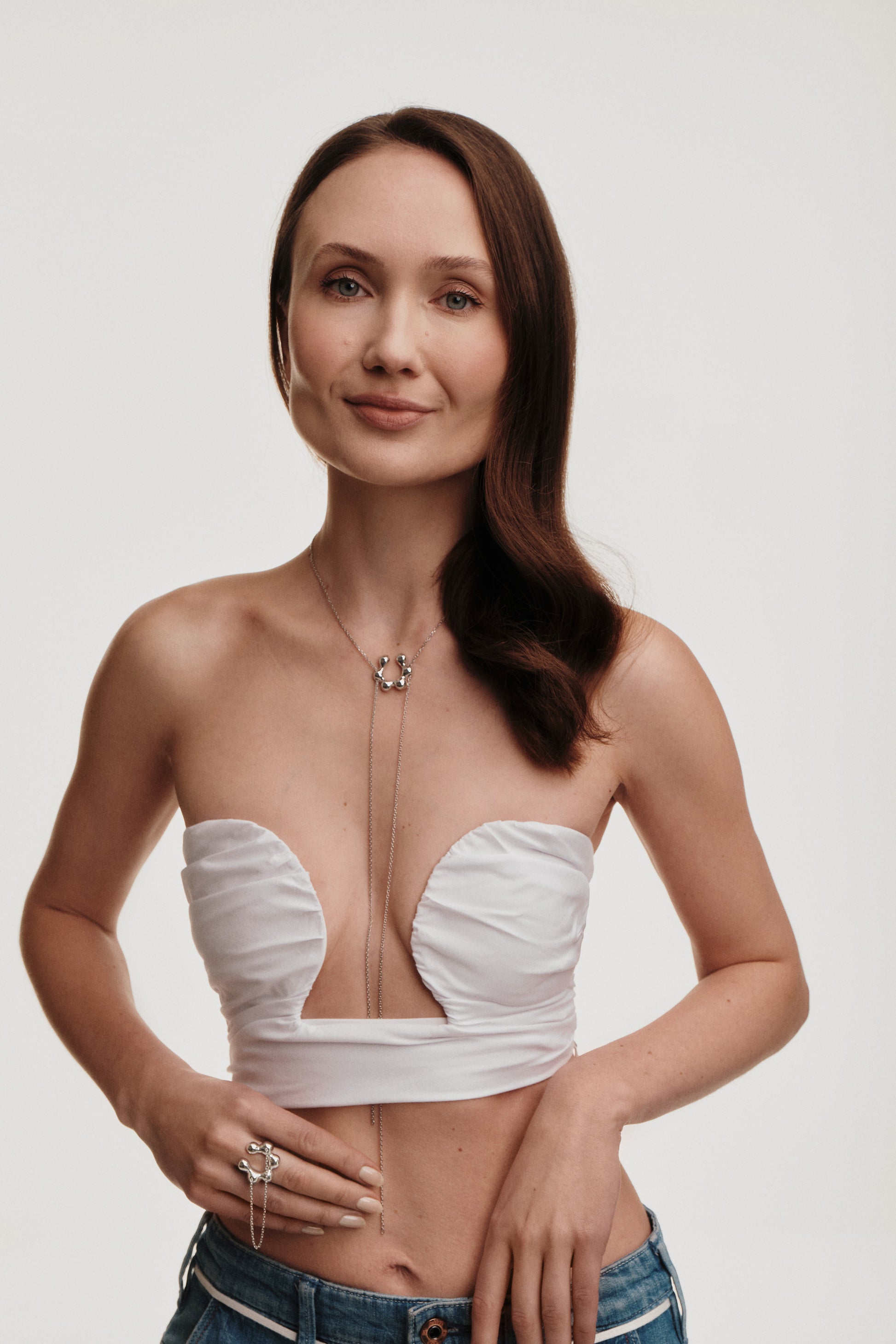 MALVA 5-IN-1 BELT IN STERLING SILVER