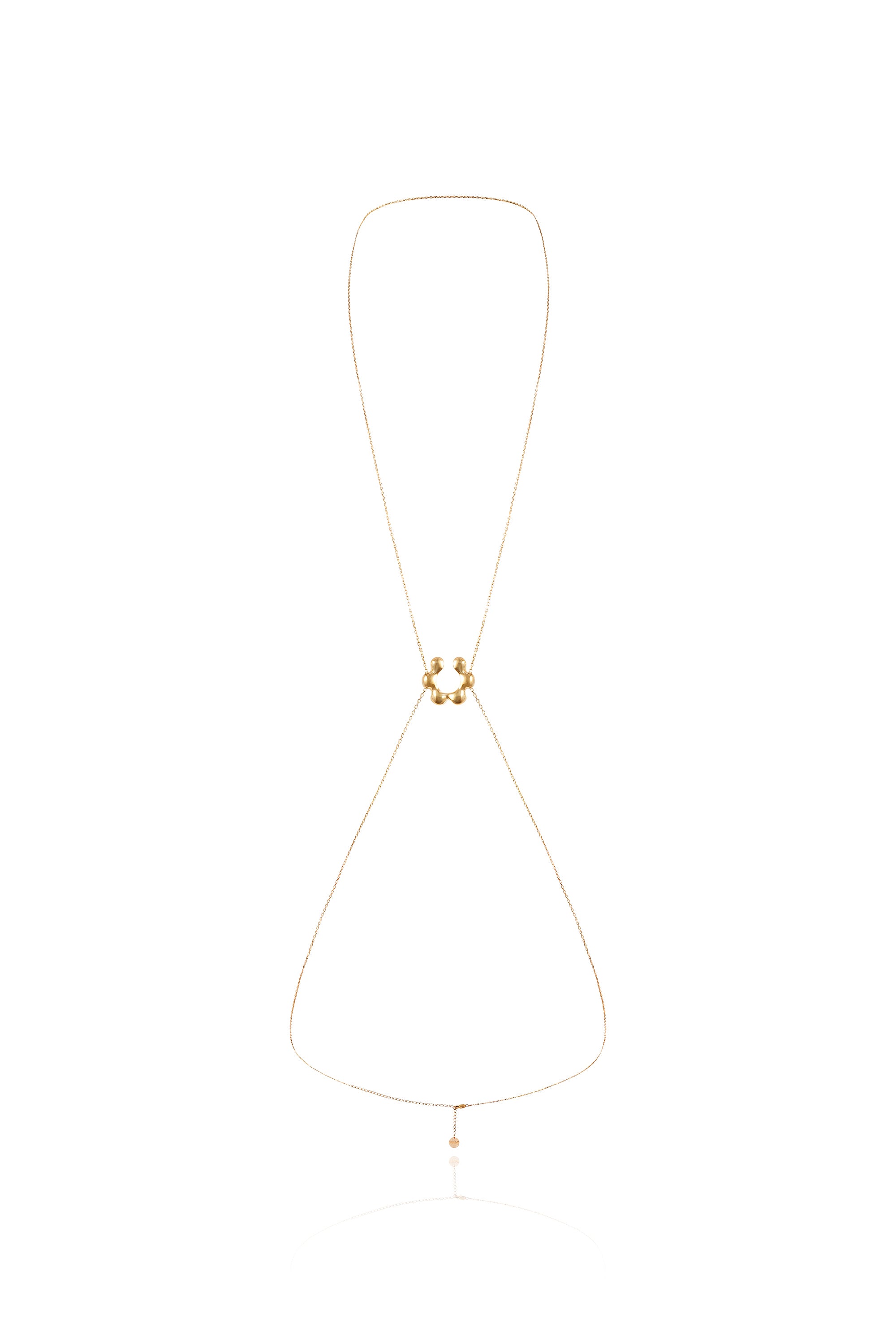 MALVA 5-IN-1 BODY CHAIN IN STERLING SILVER