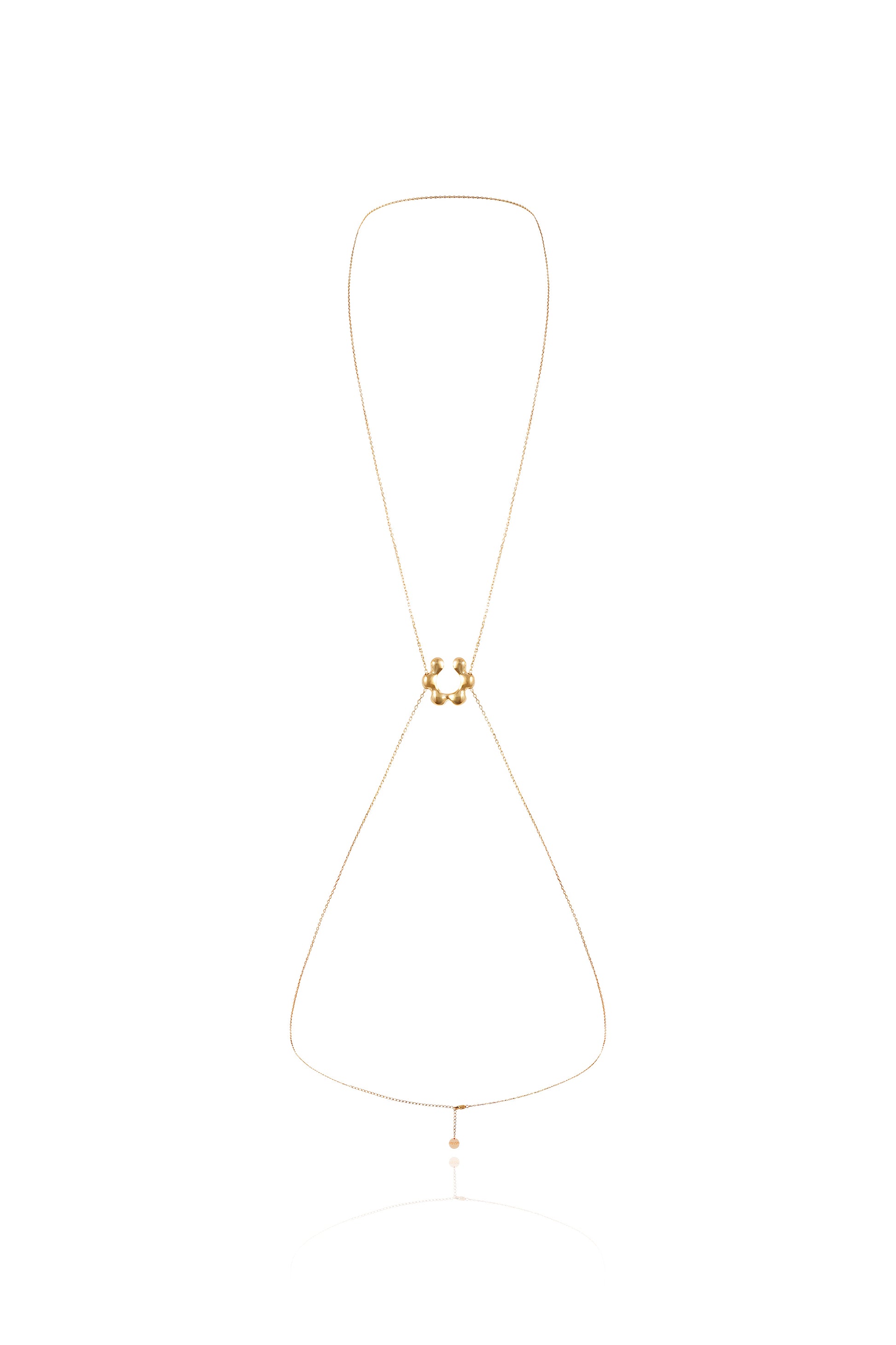 MALVA 5-IN-1 BODY CHAIN IN STERLING SILVER