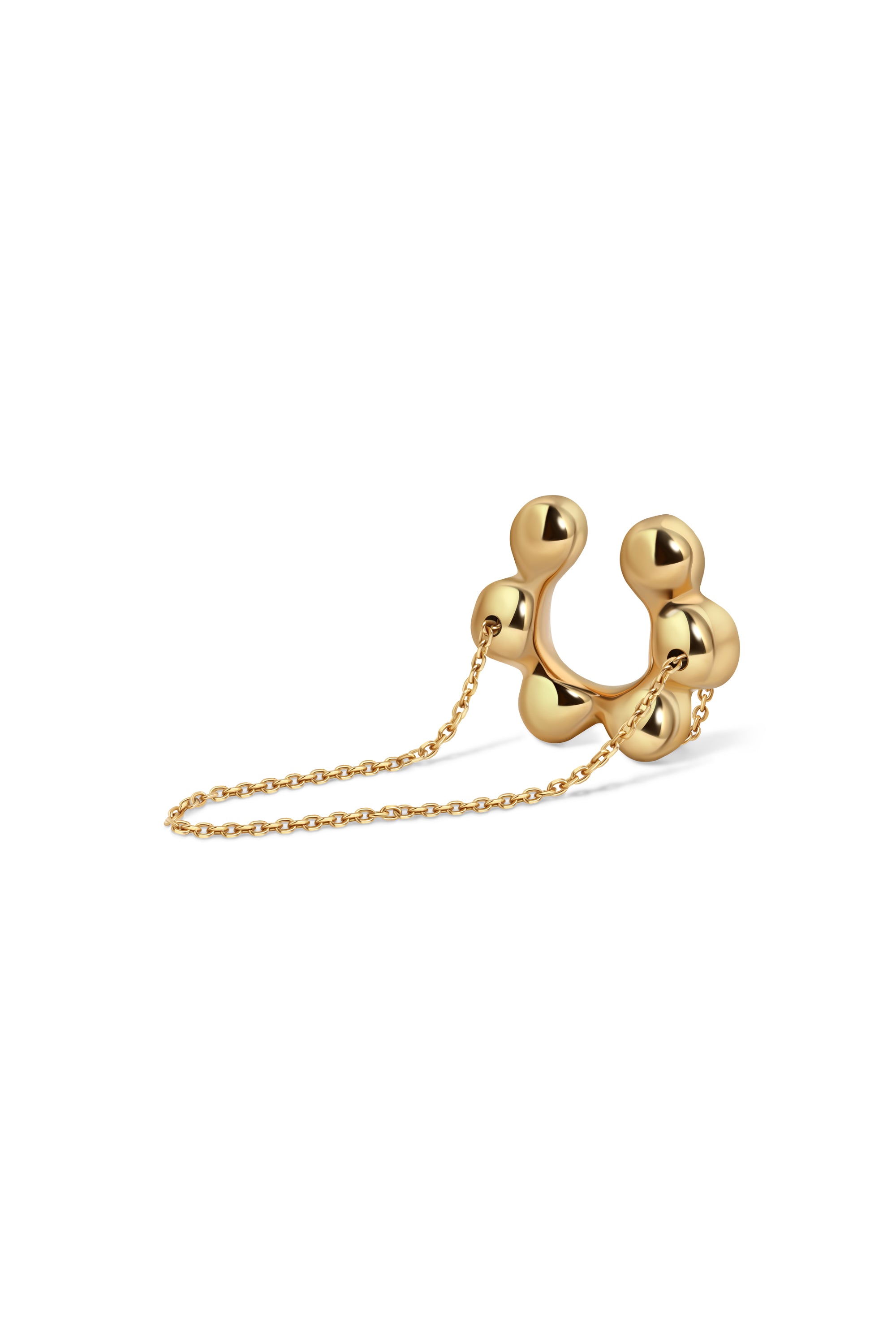 MALVA 3-IN-1 CUFF-RING IN 14K GOLD