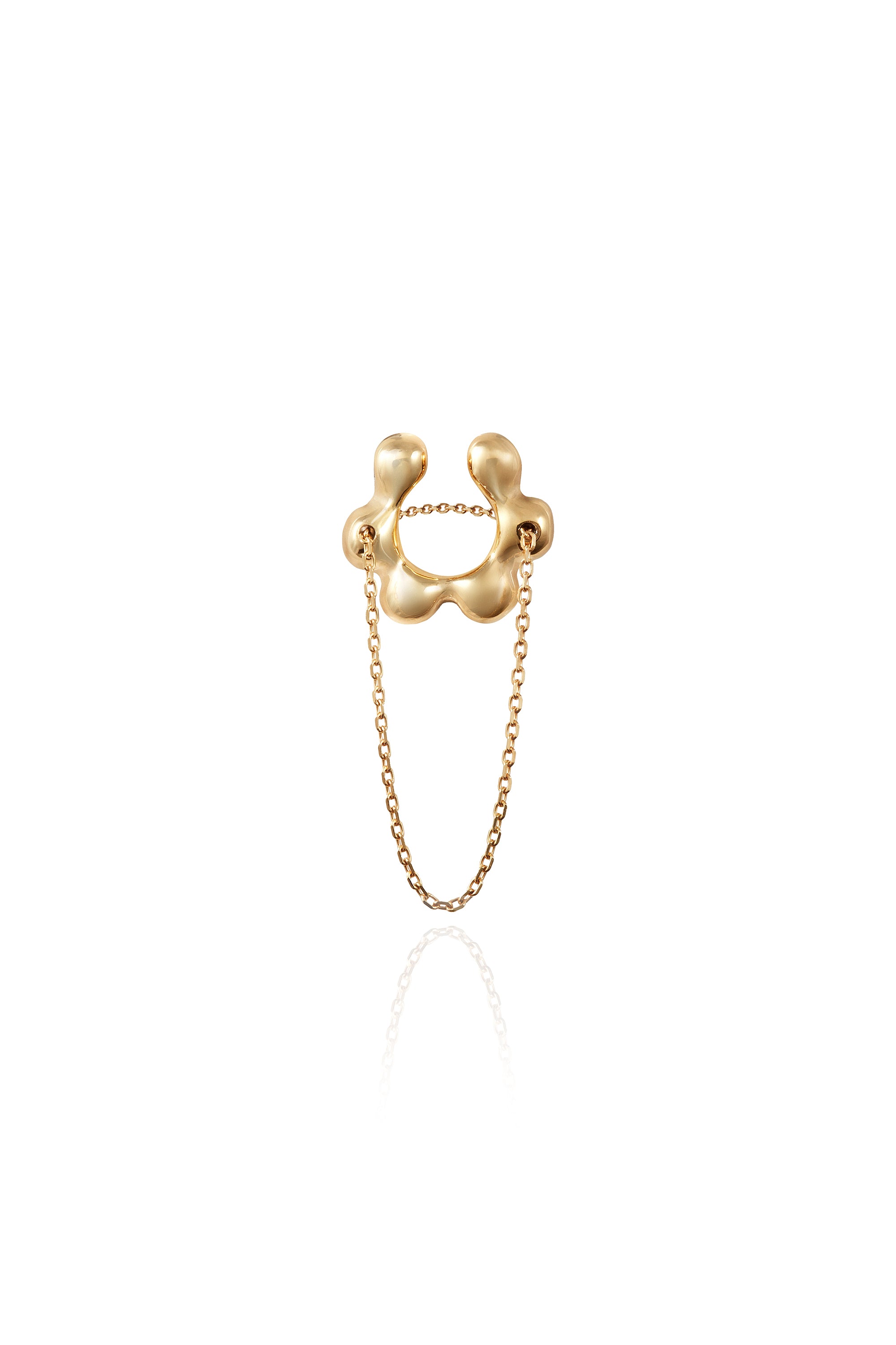 MALVA 3-IN-1 CUFF-RING IN STERLING SILVER