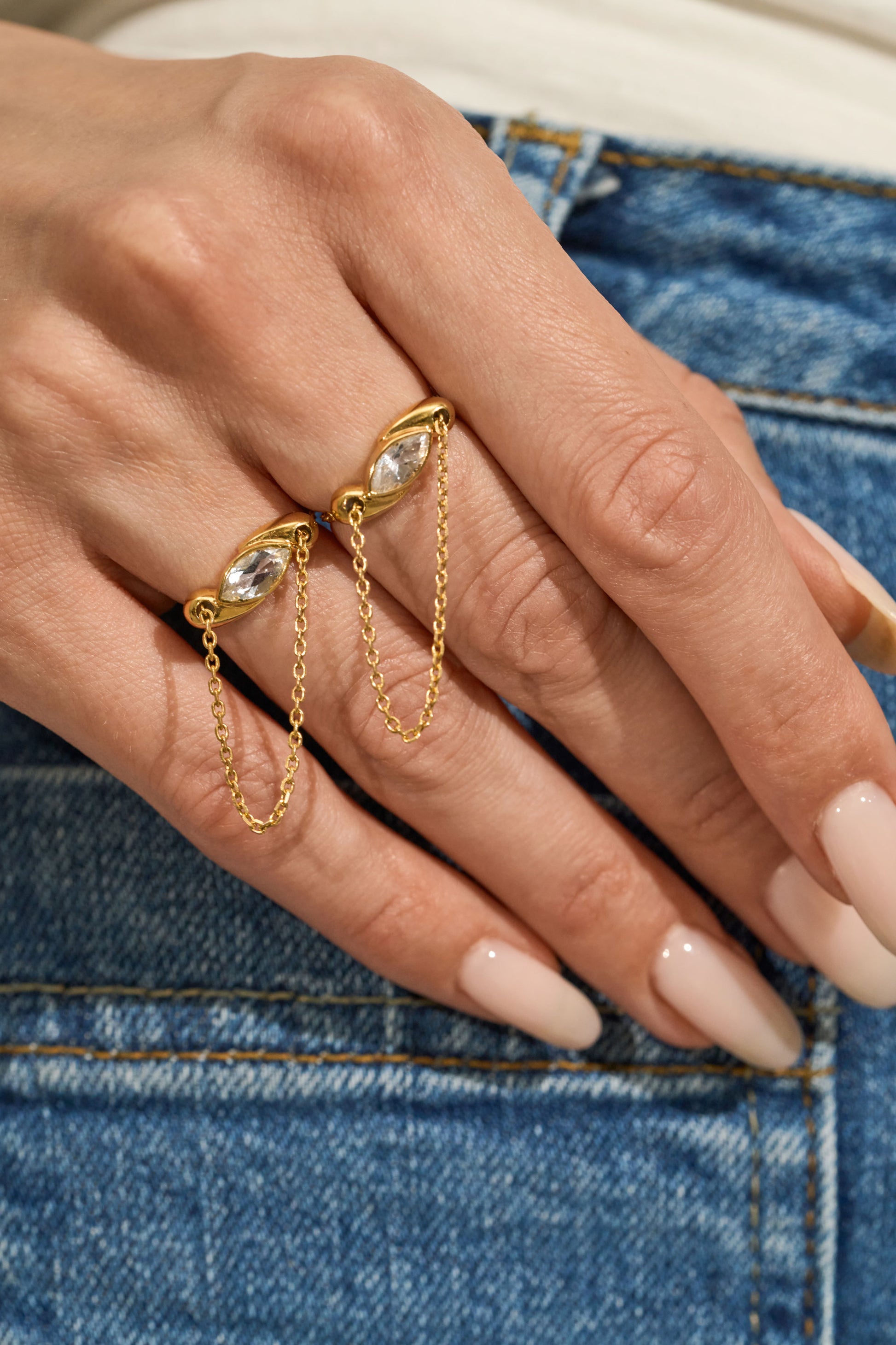 OJO 2-IN-1 RING IN STERLING SILVER