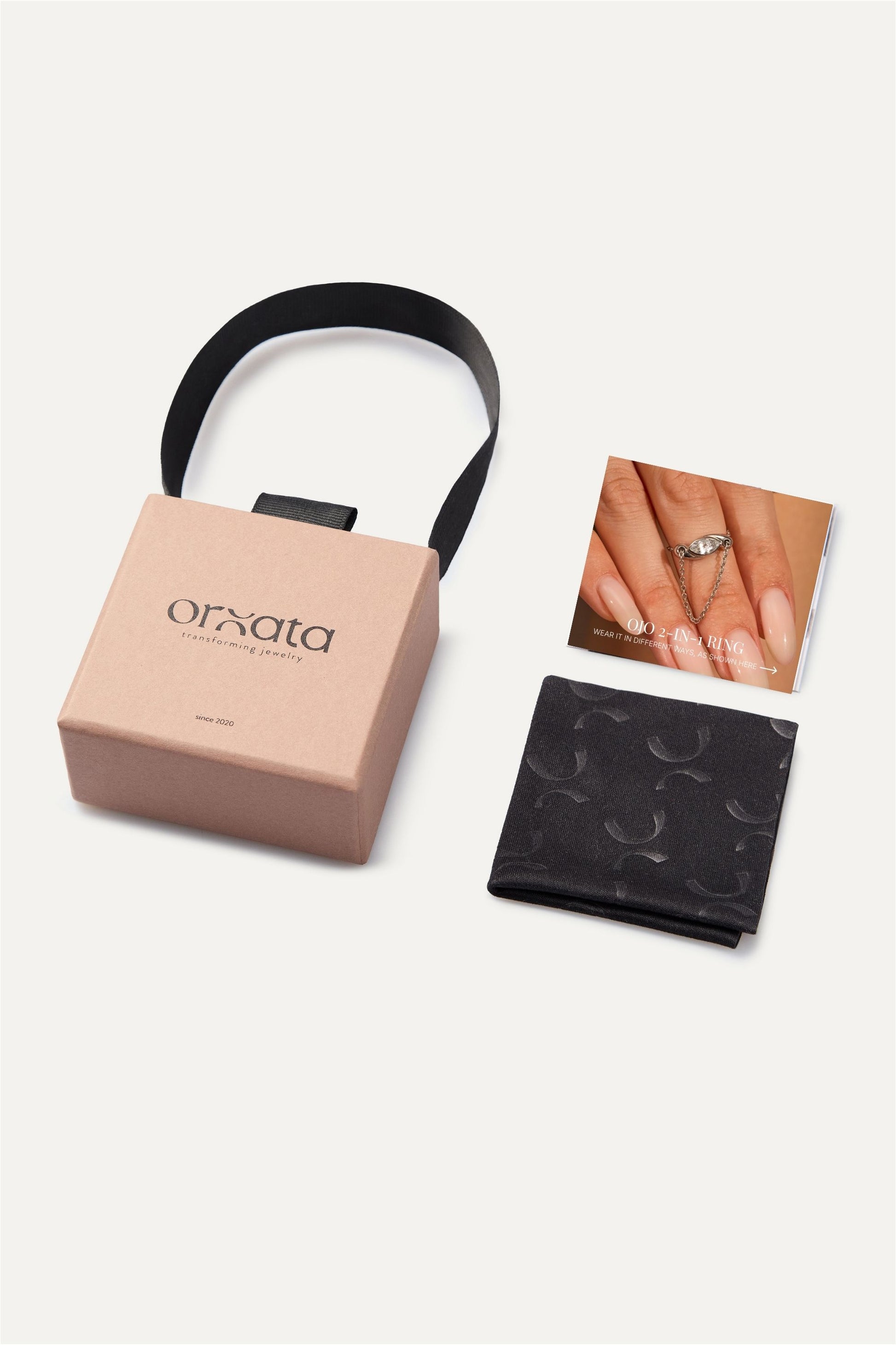 OJO 2-IN-1 RING IN STERLING SILVER