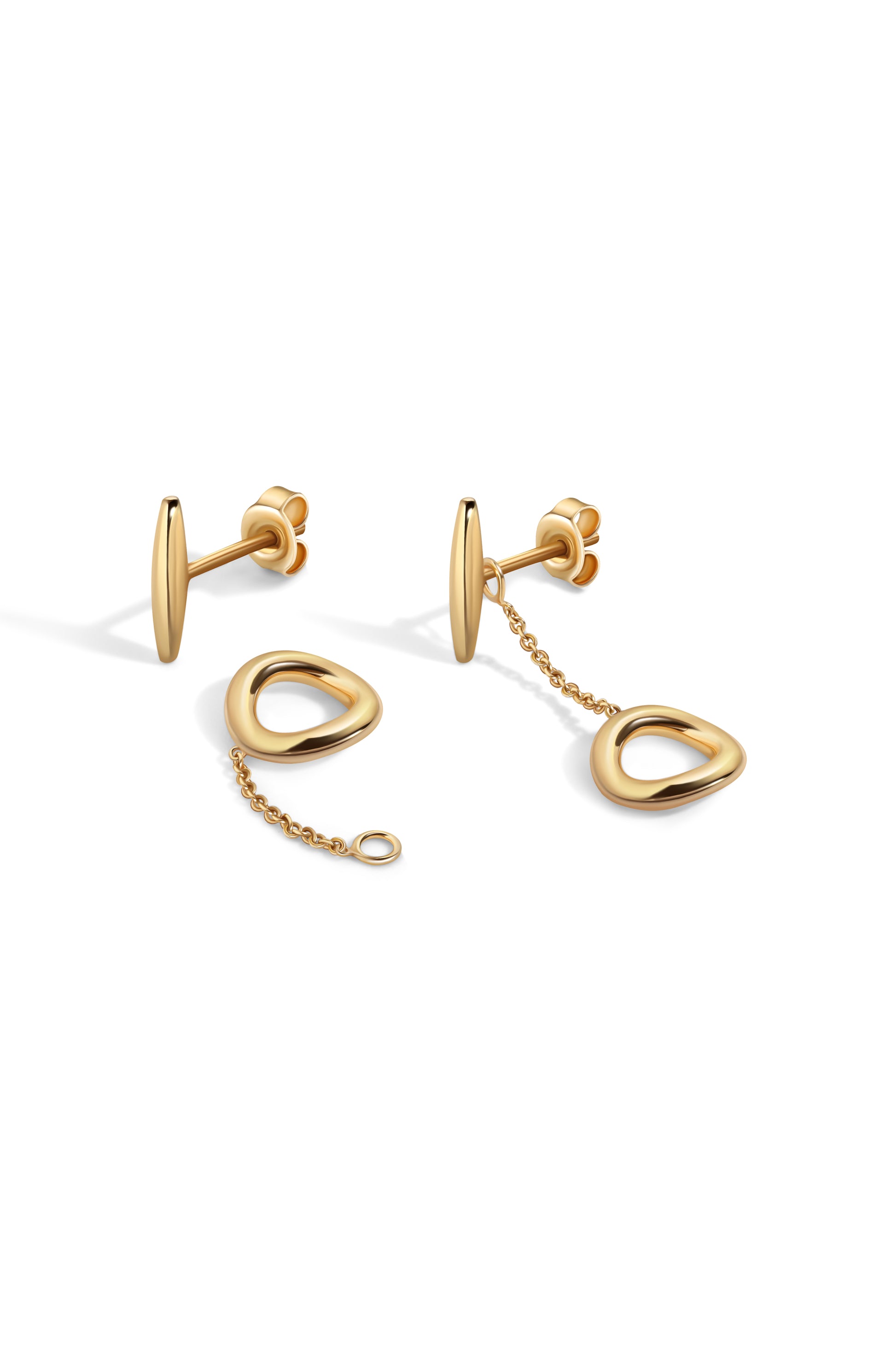 OLA 6-IN-1 EARRINGS IN 14K GOLD