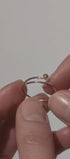 Gold modular rings on the hand