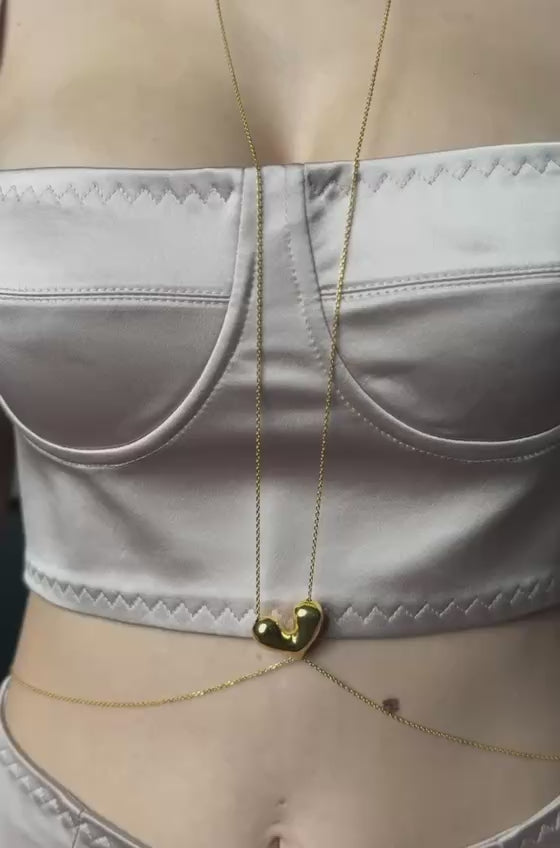 CARIÑO 5-IN-1 BODY CHAIN IN STERLING SILVER