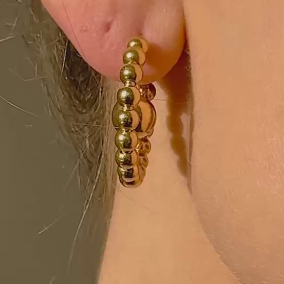 Bola 2-in-1 earrings transformations
