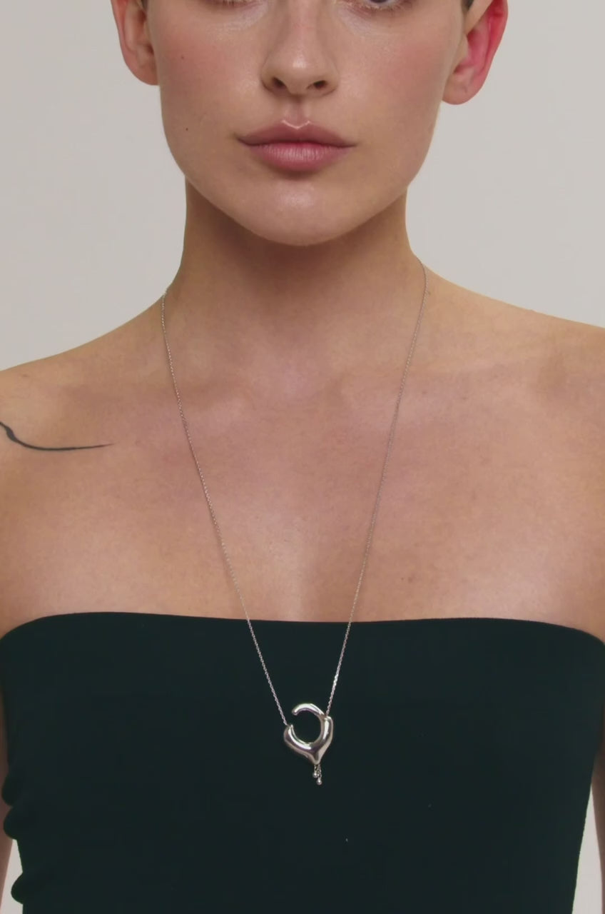 CARIÑO 7-IN-1 CUFF-NECKLACE IN STERLING SILVER