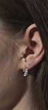 Curated ear composition with modular jewelry