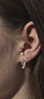 Curated ear composition with modular jewelry