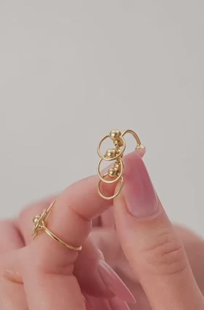 Centro 3-in-1 ear cuff transformations