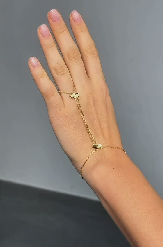 ЗОЛОТИЙ БРАСЛЕТ 3-В-1 ПЕПІТА