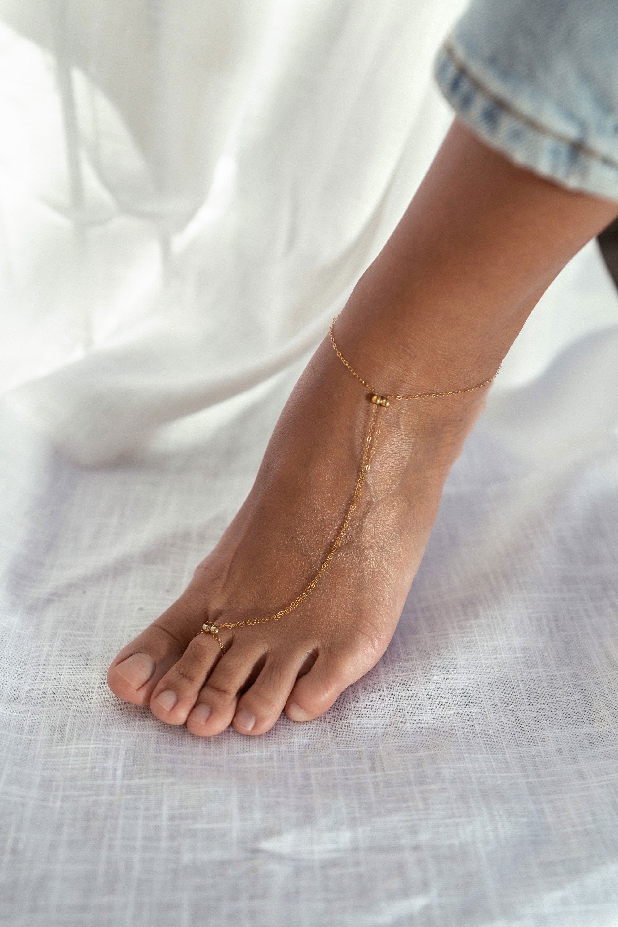 RIO 2-IN-1 ANKLET IN 14K GOLD