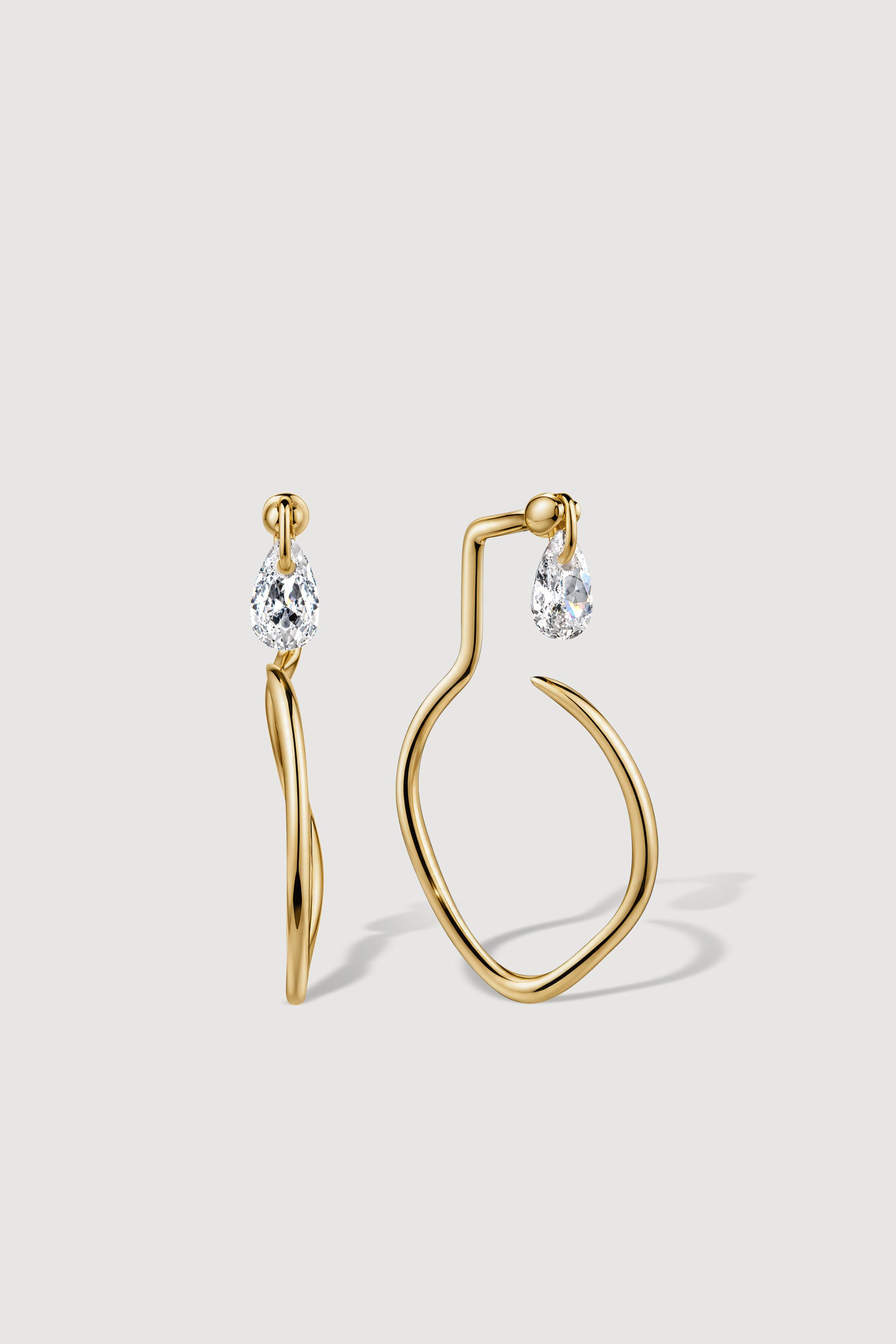 SIERPE MINI 2-IN-1 EARRINGS IN STERLING SILVER