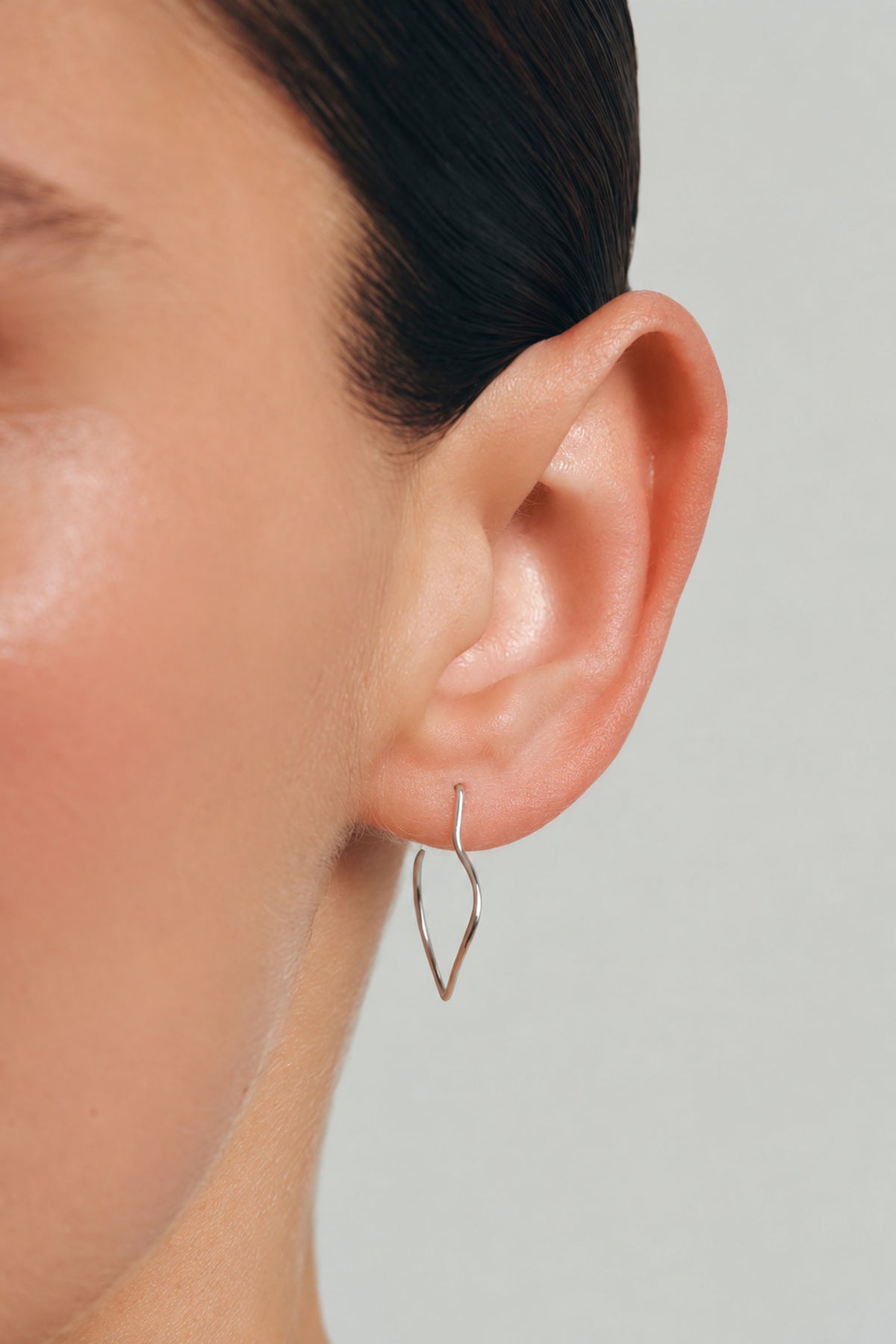 SIERPE MINI 2-IN-1 EARRINGS IN STERLING SILVER