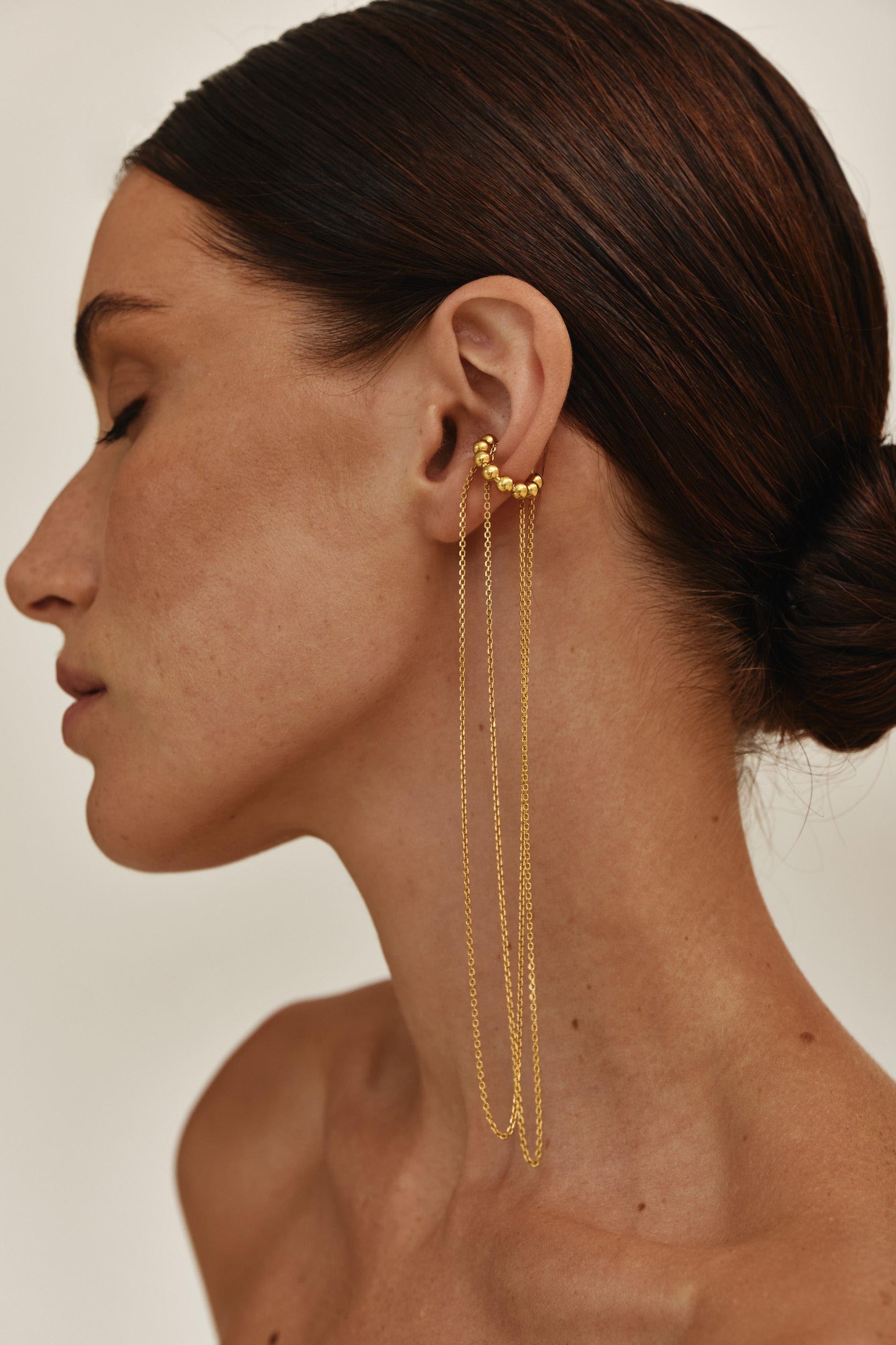 SOL 5-IN-1 CUFF-NECKLACE IN 14K GOLD
