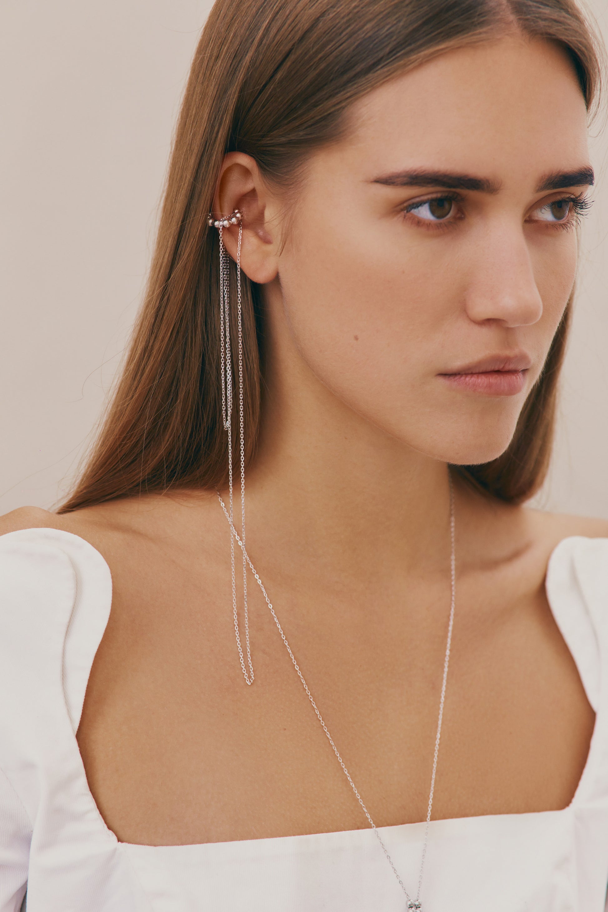 SOL 5-IN-1 CUFF-NECKLACE IN 14K GOLD