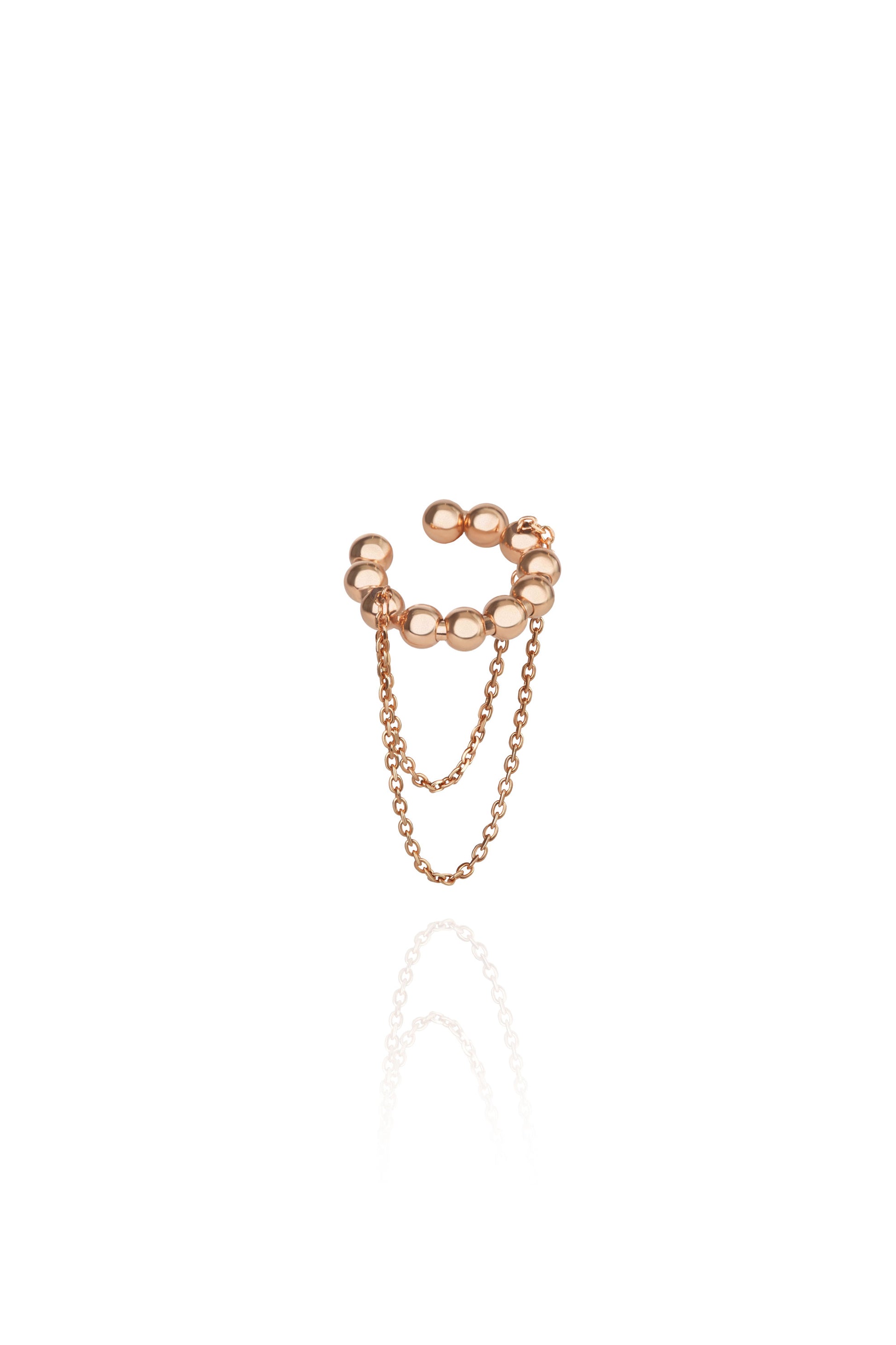 SOL 3-IN-1 CUFF-RING IN 14K GOLD