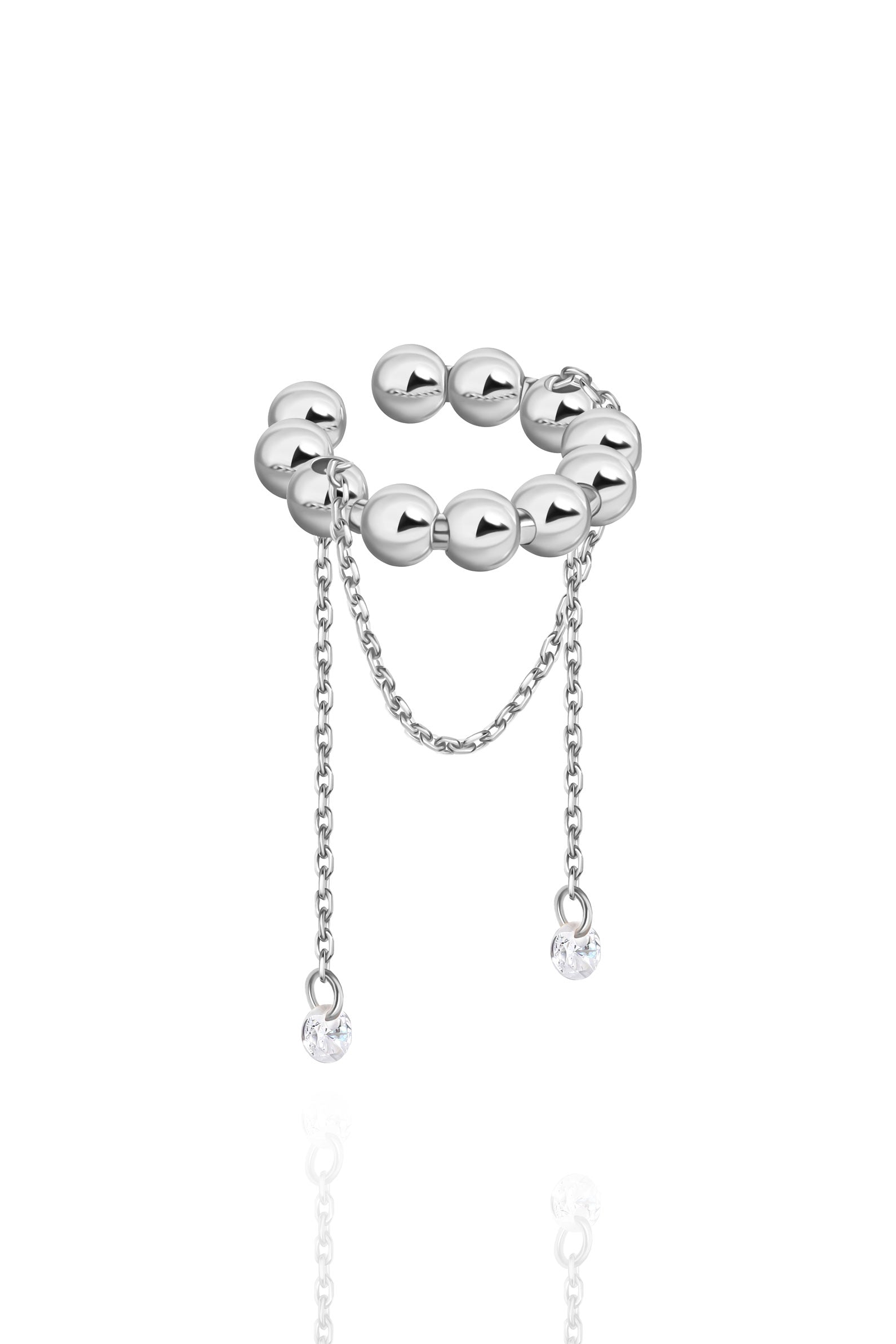 КАФФ-КАБЛУЧКА 5-В-1 СОЛЬ З КАМІННЯМ ЗІ СРІБЛА