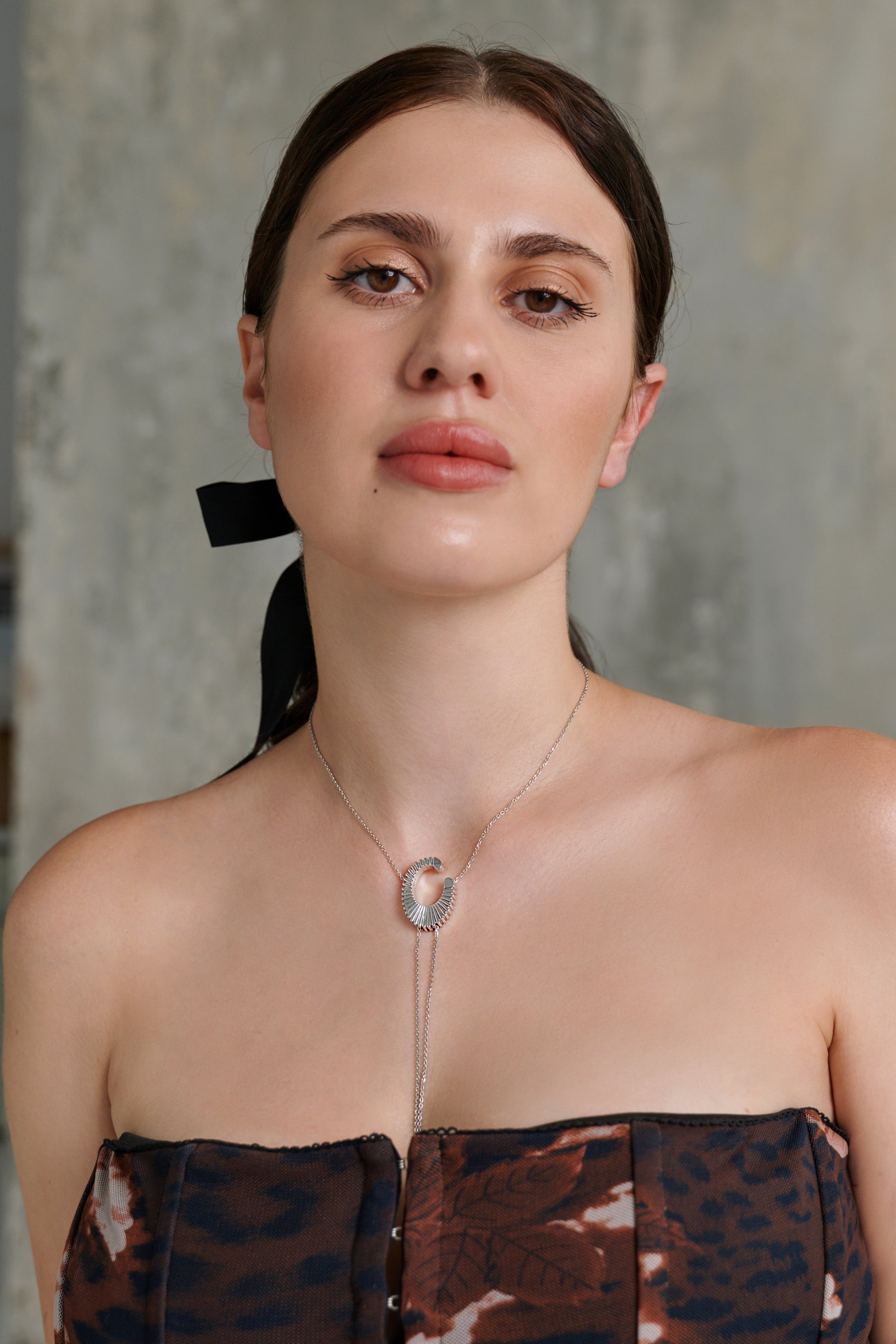 TEXTURA 14-IN-1 CUFF-NECKLACE IN STERLING SILVER