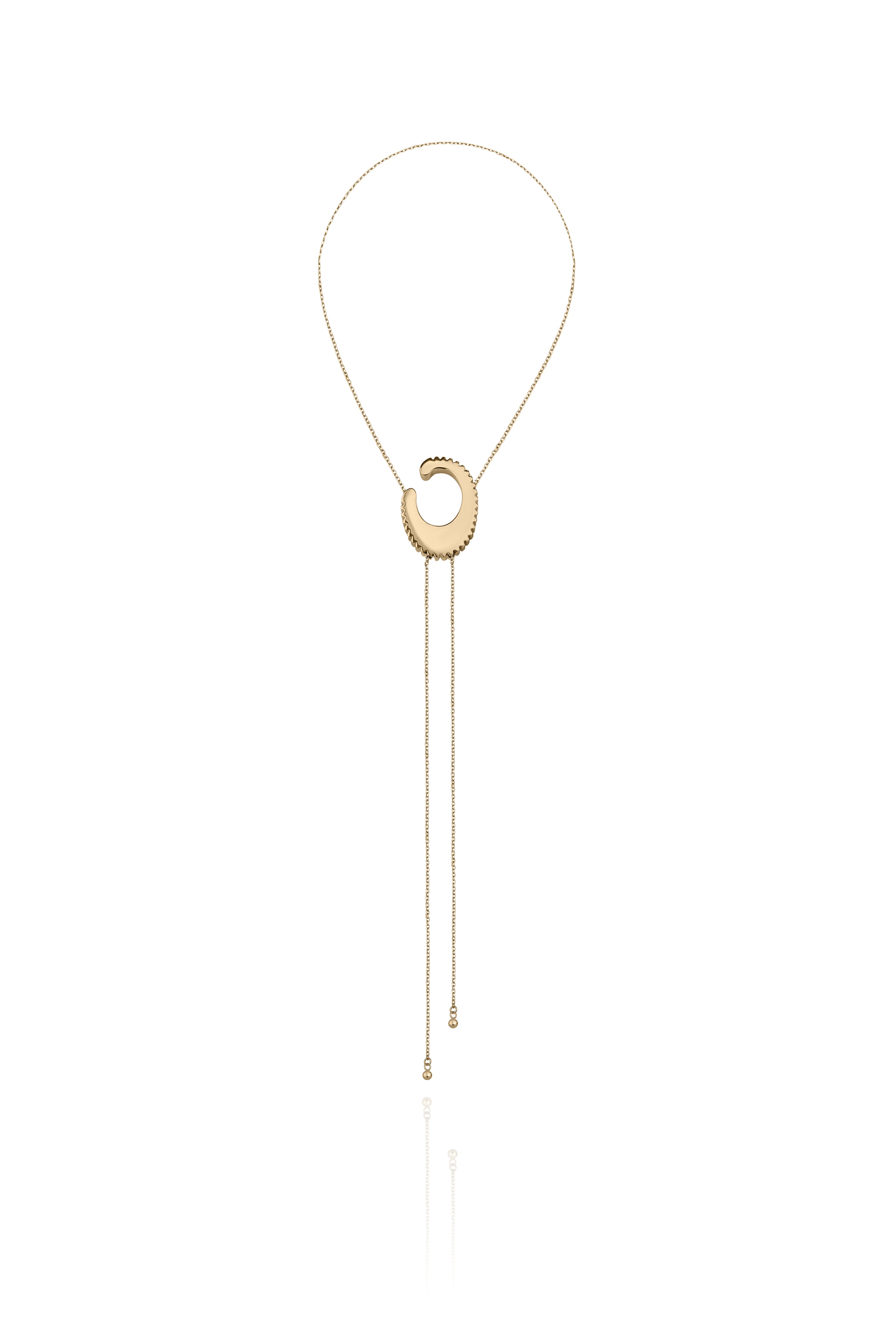 TEXTURA 14-IN-1 CUFF-NECKLACE IN 14K GOLD