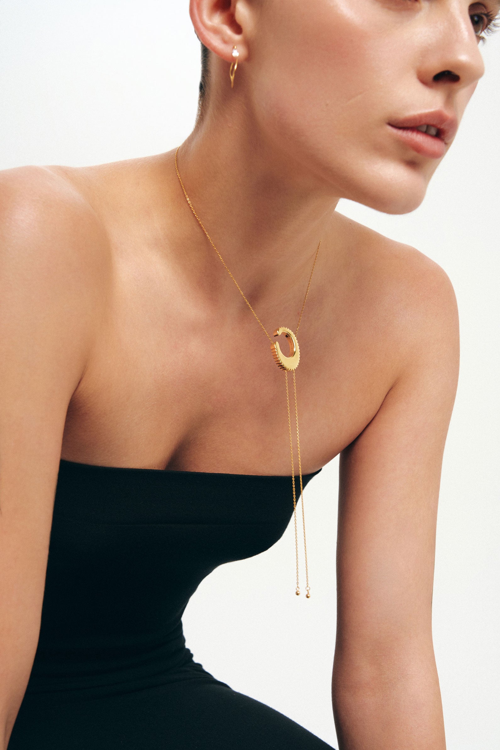 TEXTURA 14-IN-1 CUFF-NECKLACE IN STERLING SILVER