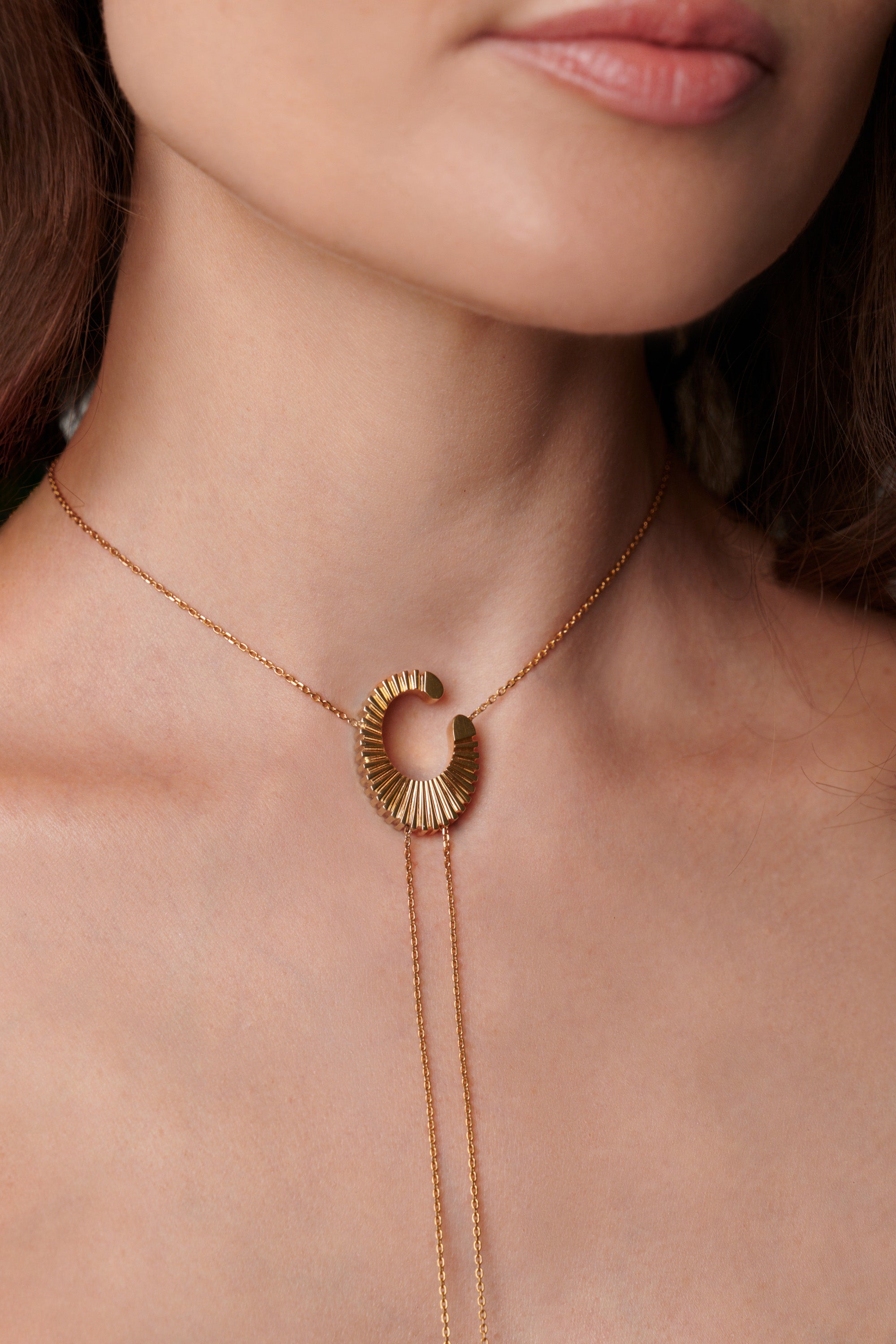 TEXTURA 14-IN-1 CUFF-NECKLACE IN STERLING SILVER