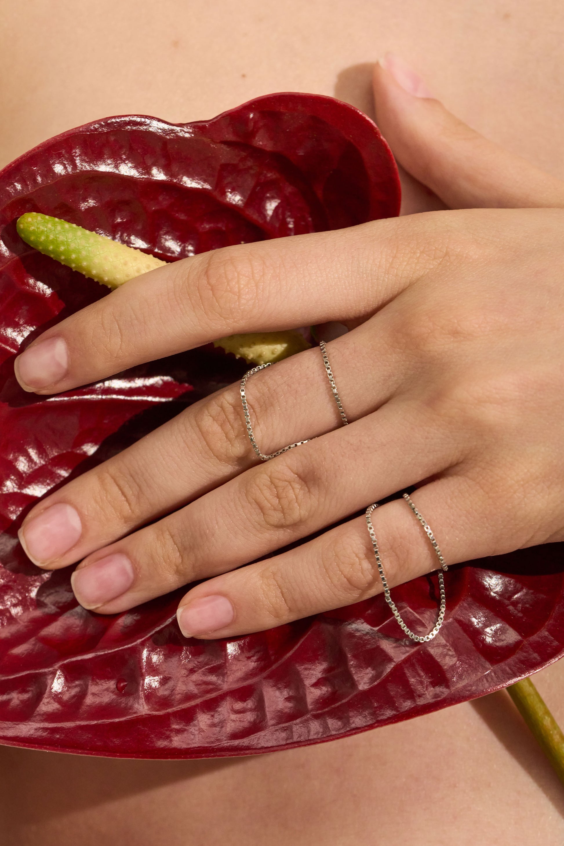 URBE 3-IN-1 RING IN STERLING SILVER